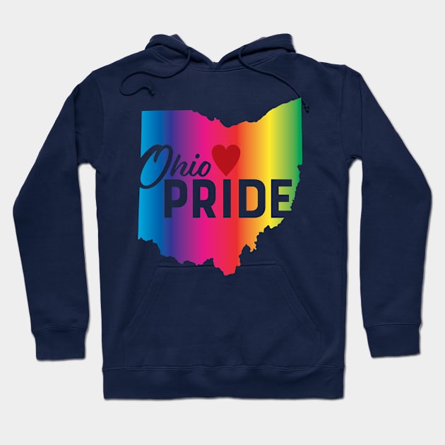Ohio LGTBQ Pride Hoodie by OHYes
